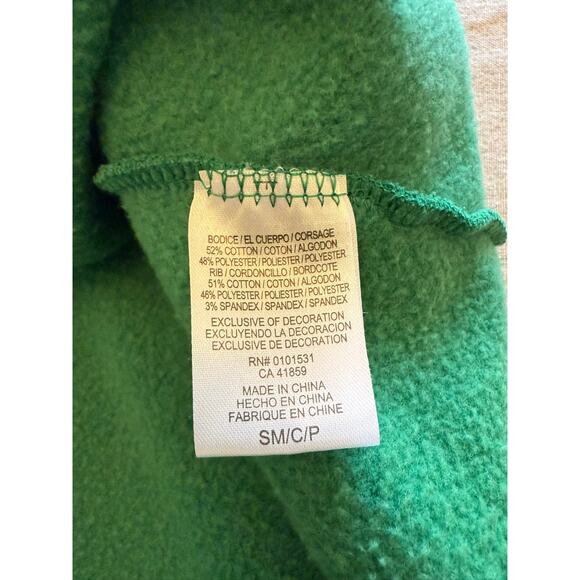 Mighty Fine Christmas Tree Sweatshirt Dress Women's S - Picture 6 of 6